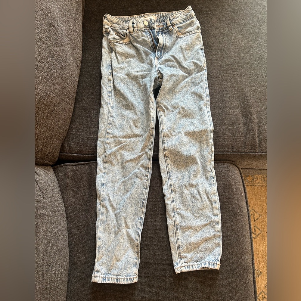 Garage Light Blue Mom Jeans